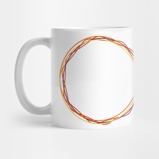 Imperfect Spirograph no. 2 Mug